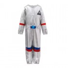 XYYEA 2024 Kids Astronaut Costume Children Space Jumpsuit with Rocket Bag Halloween Cosplay Dress up for Boys Girls Pilot Costumes
