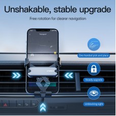 G1 vehicular gravity mobile phone holder Air outlet Vehicle navigation bracket