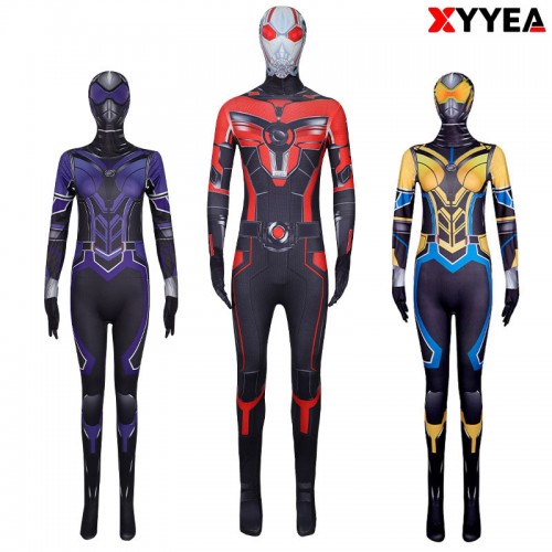 XYYEA Ant-Man and the Wasp bodysuit Halloween cosplay costume