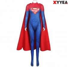 New superwoman tights cape cosplay anime costume