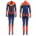 XYYEA Captain Marvel bodysuit cosplay performance costume