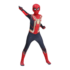 XYYEA No Homecoming Golden Spider-Man Superhero Costume