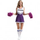 Adult sexy female cheerleading costumes