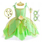 Green Elf Dress Princess Tiana