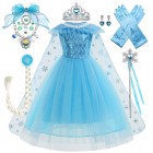 Frozen Blue Elsa Princess Dress